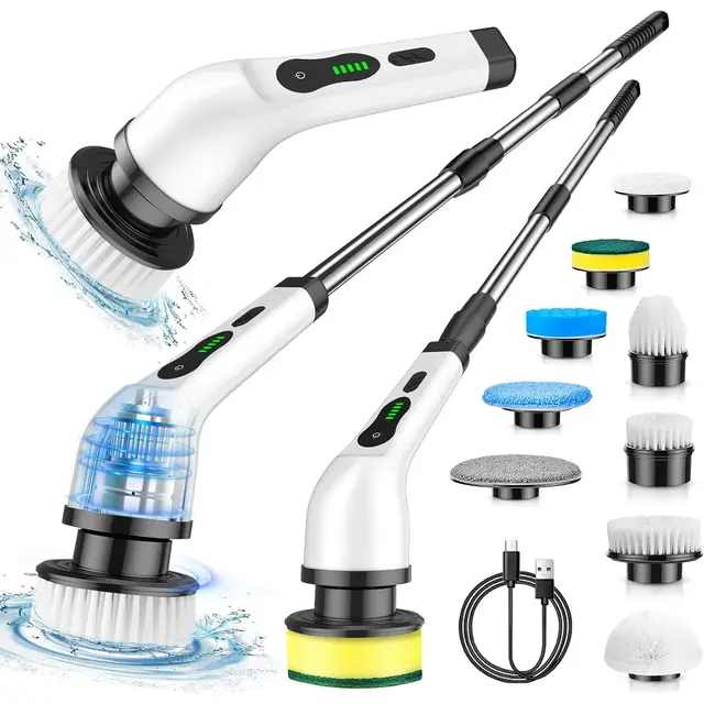 BROSSE DE NETTOYAGE ELECTRIQUE 9 en 1