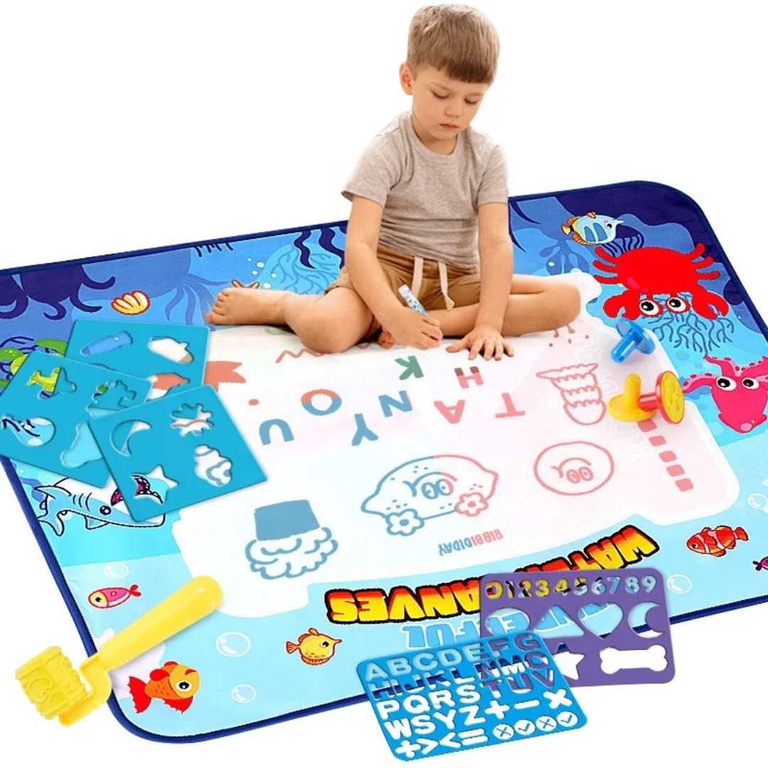 TAPIS MAGIQUE DE DESSIN ET D'ECRITURE A EAU